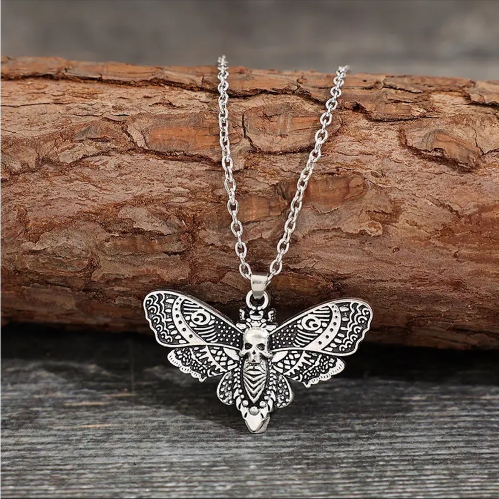 Moth Necklace - Picture 2 of 3